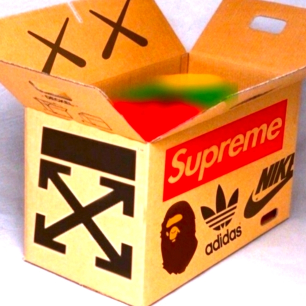 Hypebeast cool t-shirt mystery box nike supreme bape vintage racing off white